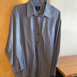 Kenneth Cole Reaction XL 17 1/2 32-33 Dress Shirt New